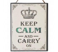 Картина - табличка "Keep calm"